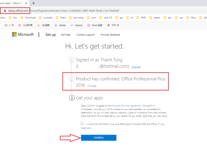 Microsoft Office Professional Plus 2016 Product Key Lifetime